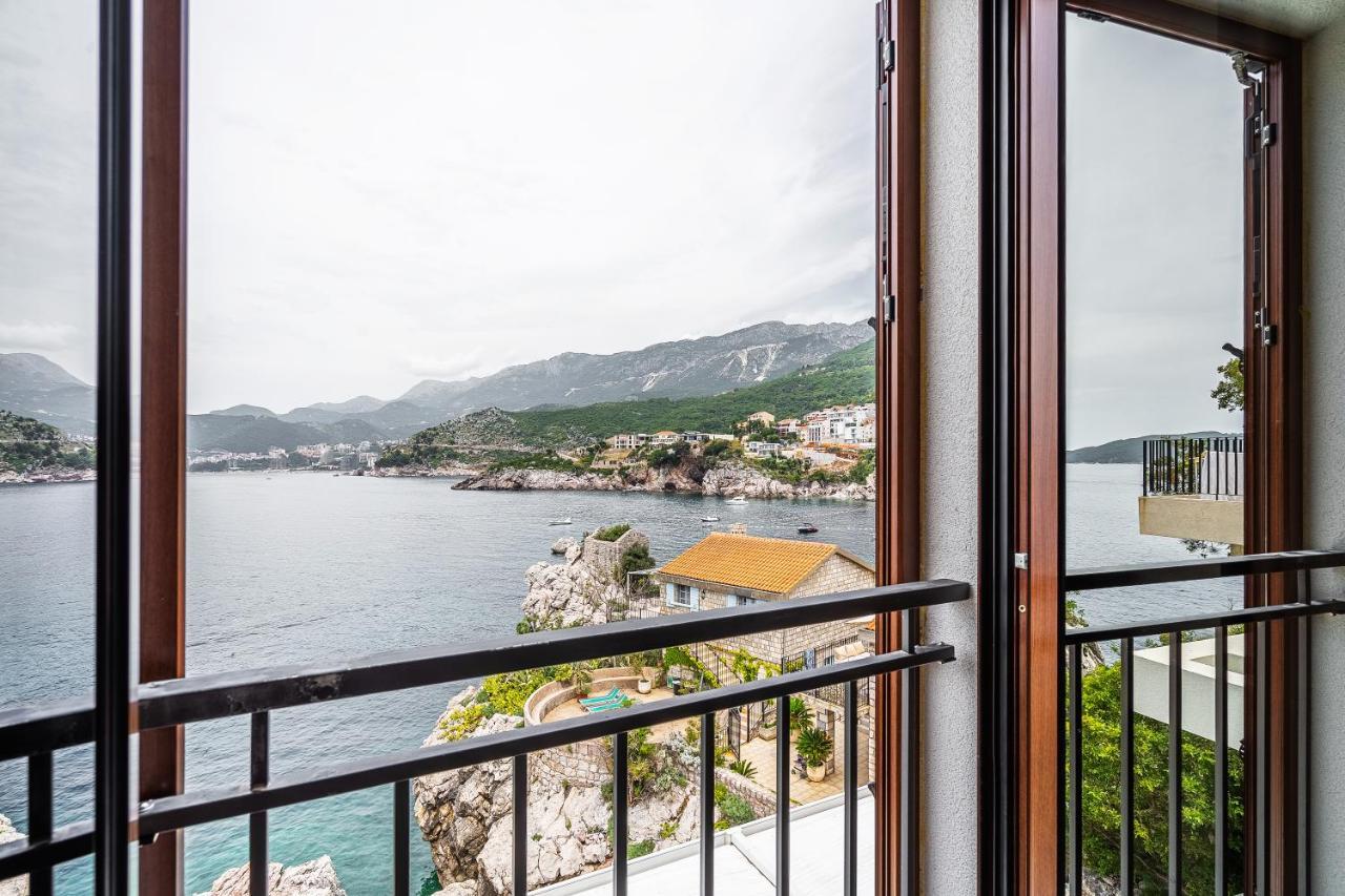 Blanche Cliff Apartments Sveti Stefan Exterior photo